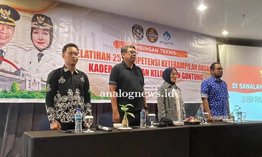 Wali Kota Bontang Resmi Buka Bimtek Pelatihan Kader Kesehatan Kelurahan Guntung