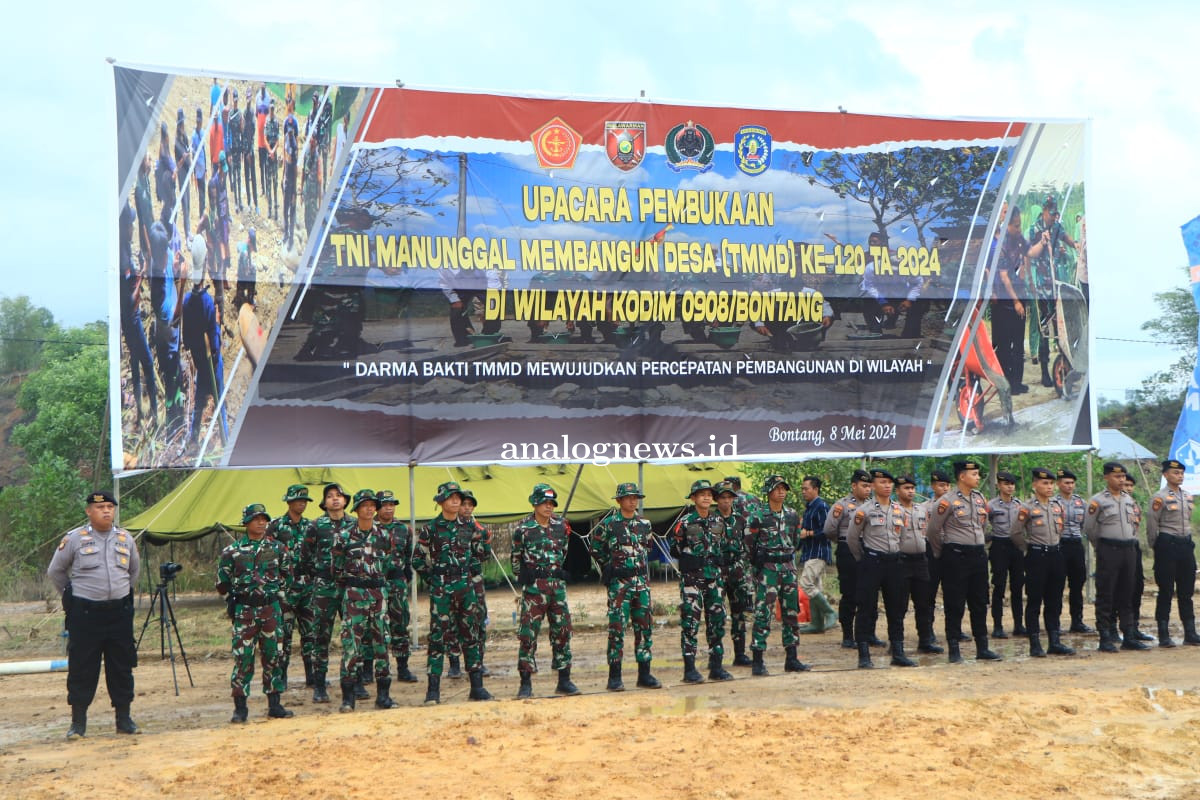 TNI Manunggal Membangun Desa 2024, Kodim Bontang Sasar Kampung Timur