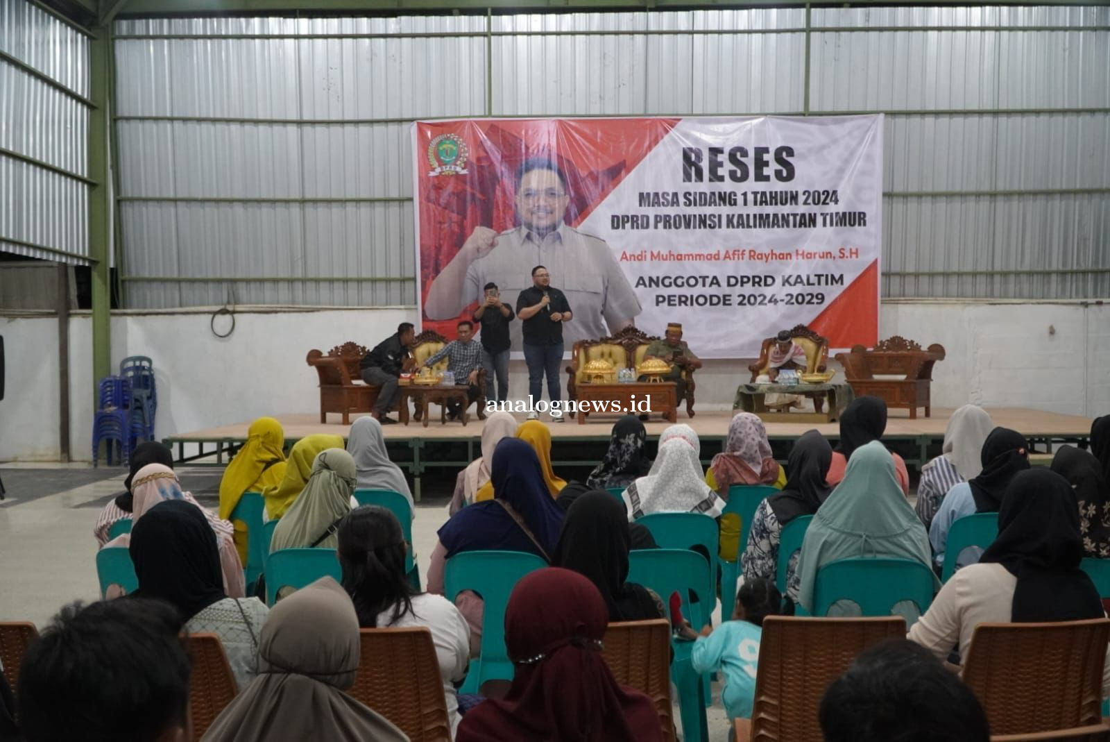 Malam Penuh Semangat: Afif Rayhan Harun Gelar Reses Perdana di Tani Aman