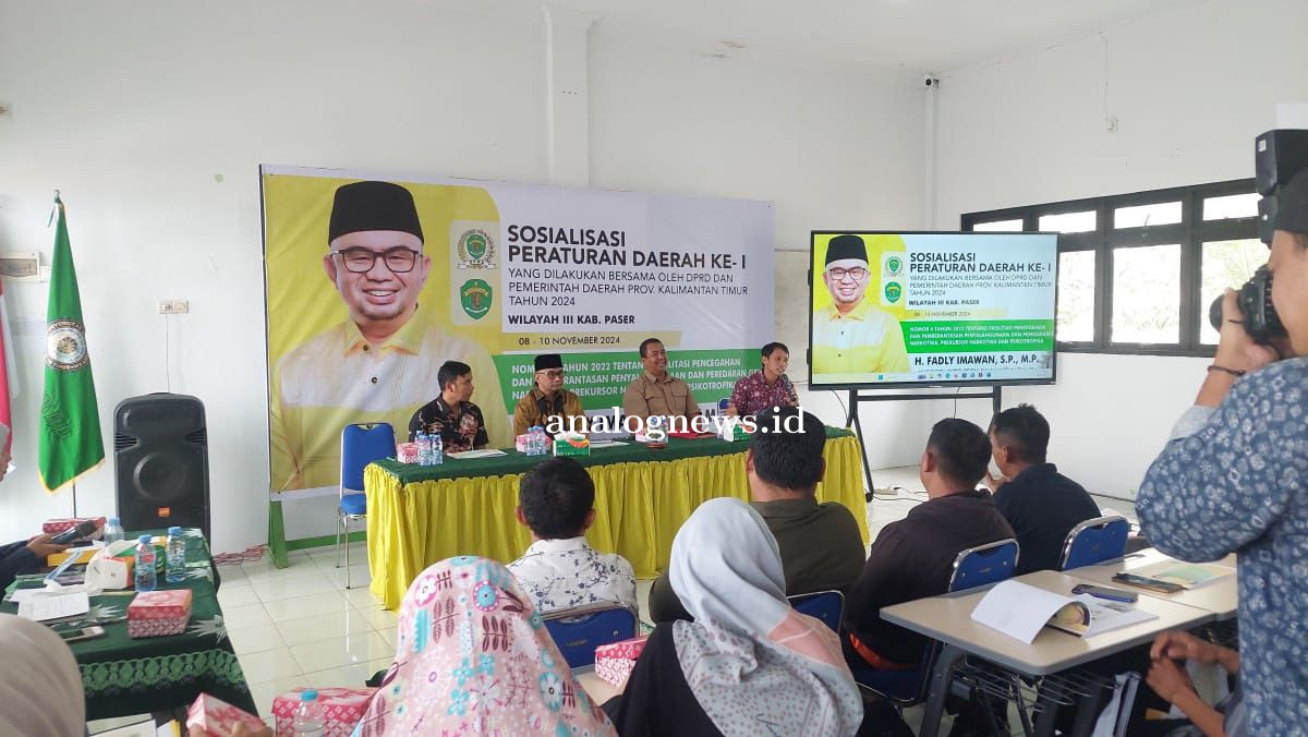 Sosialisasikan Perda Narkoba, Langkah Strategis DPRD Kaltim Membangun Kesadaran Anti-Narkoba