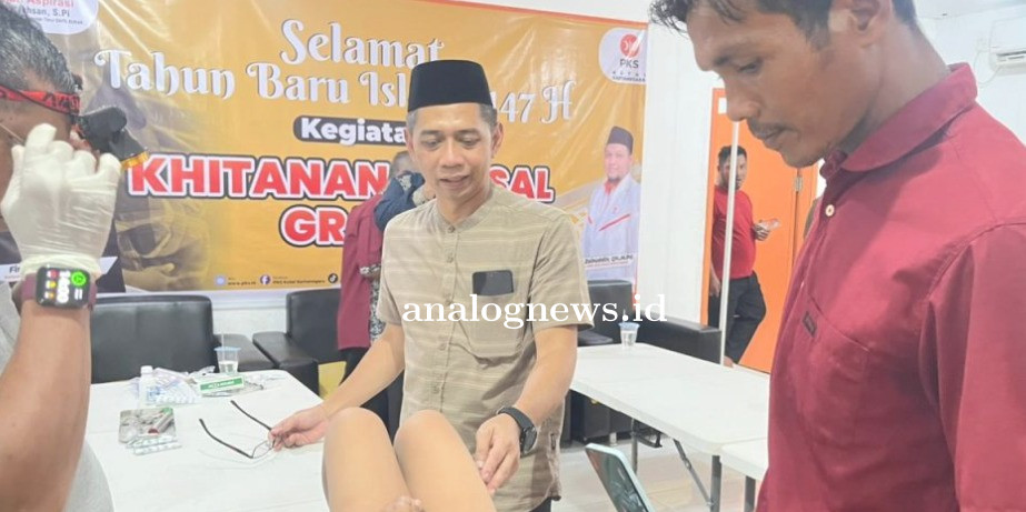 Khitanan Massal Warnai Tahun Baru Islam di Kukar, Firnadi Ikhsan: Bukti Nyata Kepedulian Sosial