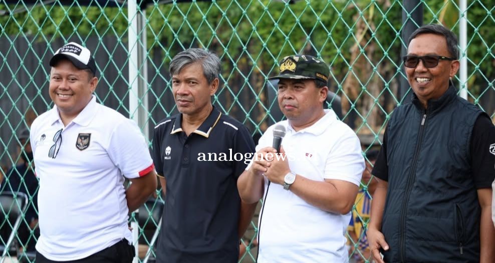 Agus Haris Buka Turnamen Soccer Kids, Tekankan Disiplin dan Jiwa Kebangsaan