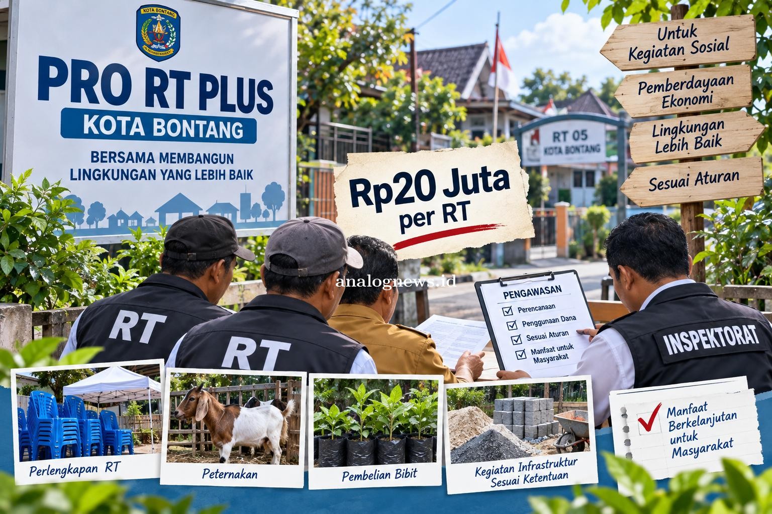 Dana Pro RT Plus Turun Jadi Rp20 Juta, Neni Perketat Pengawasan Penggunaan Anggaran