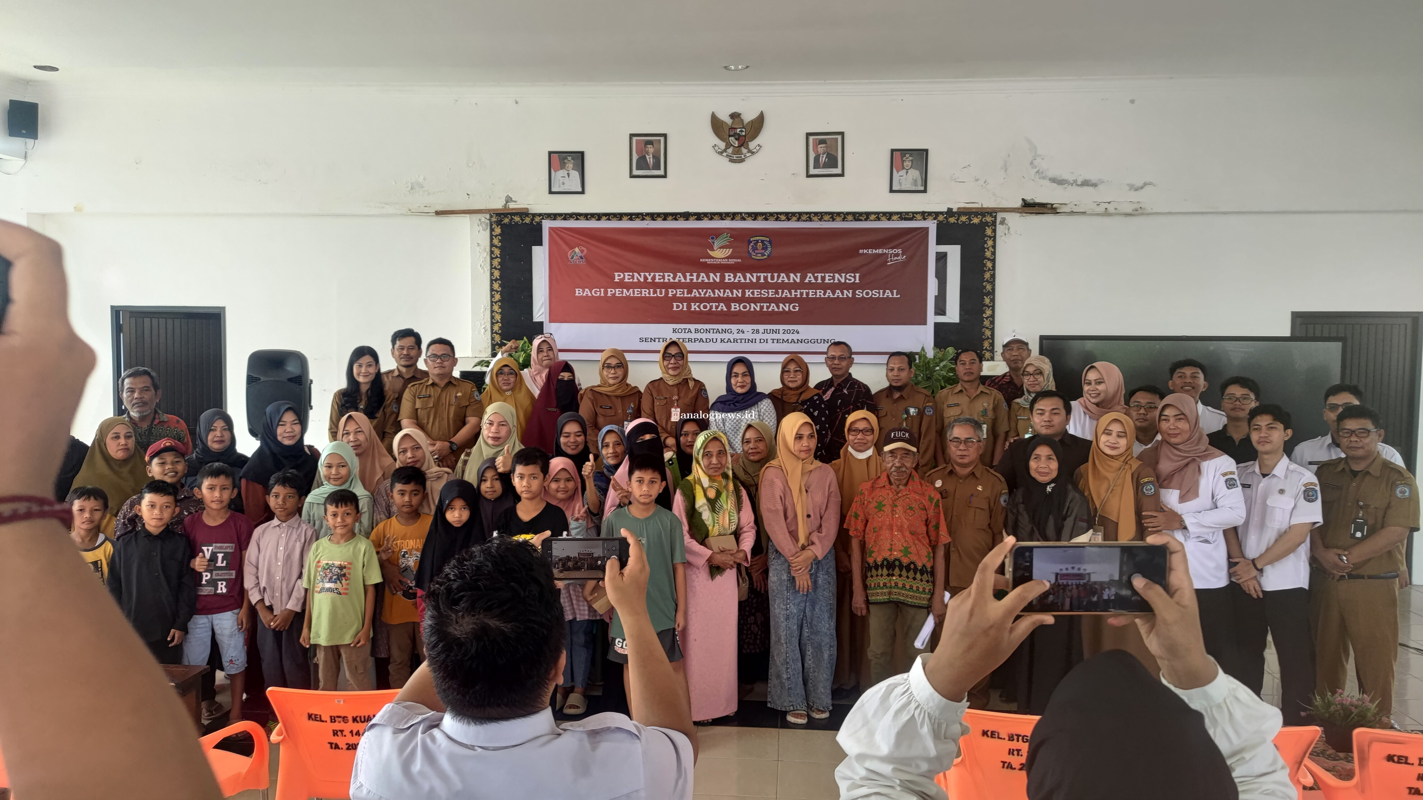 158 Masyarakat Kota Bontang Terima Bantuan Program Atensi dari Kemensos