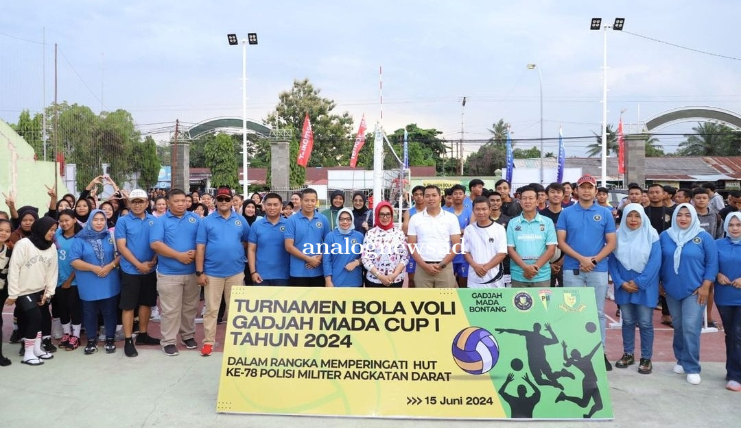 Najirah Buka Turnamen Bola Voli Gadjah Mada Cup Bontang