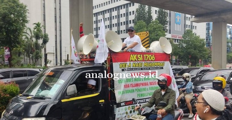 Aksi 1706 Tuntut Indonesia Putus Hubungan Diplomatik dengan India